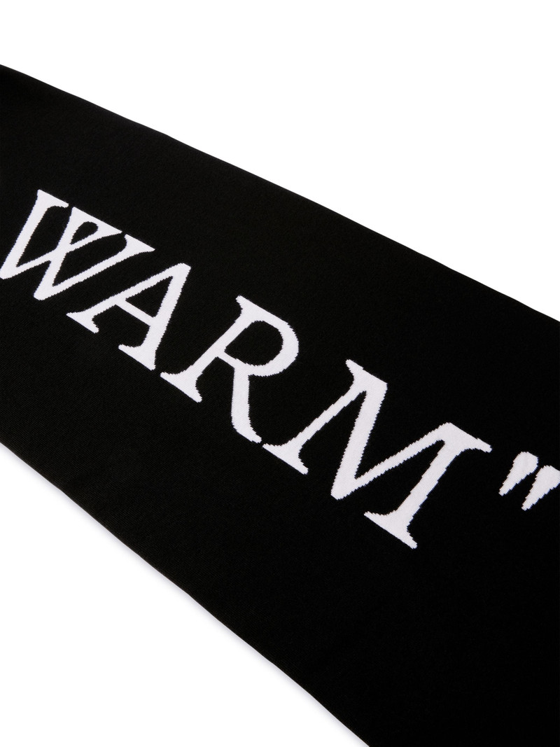 Black/white Reversible "keep Warm" Scarf 4