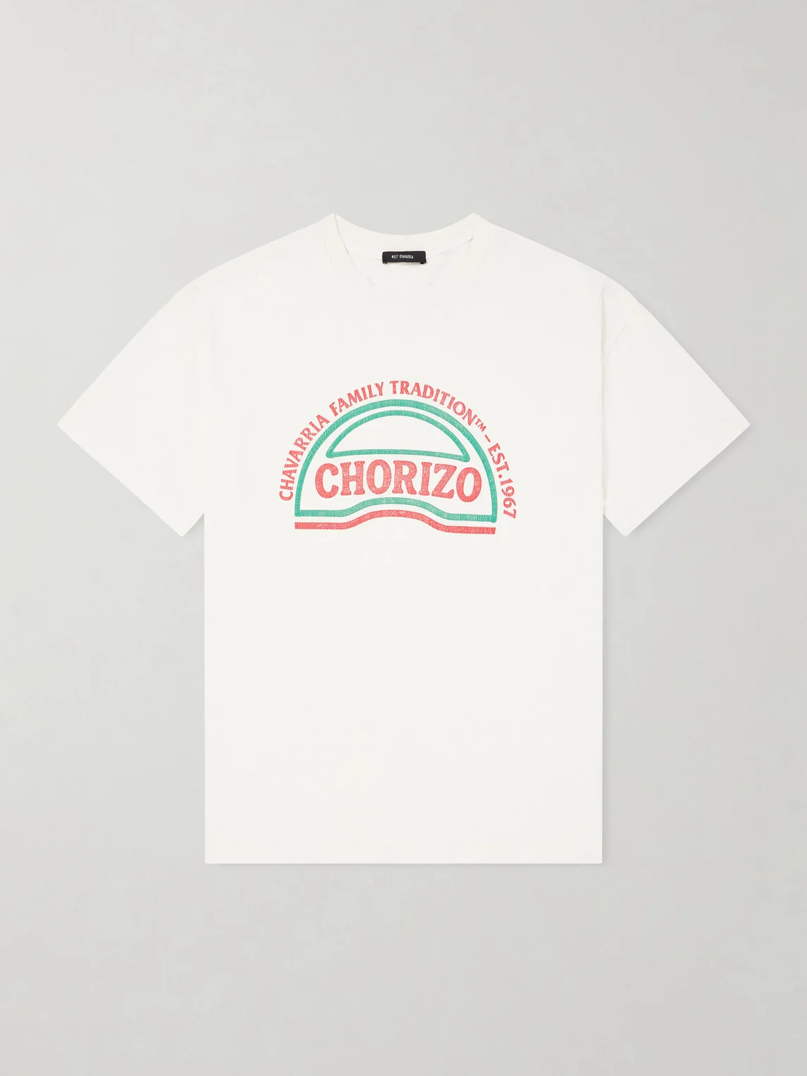 Chorizo Logo-Print Cotton-Jersey T-Shirt - 1