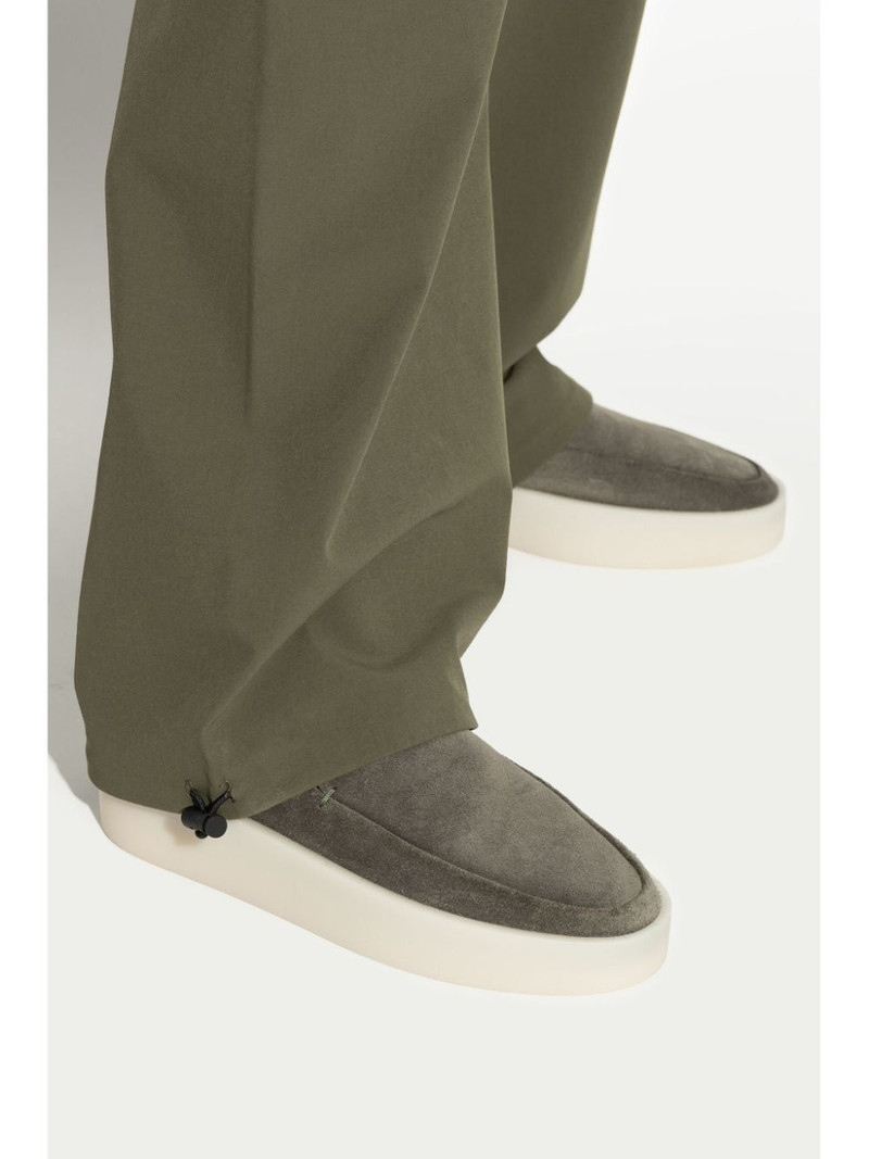 Fear of God suede loafers outlook