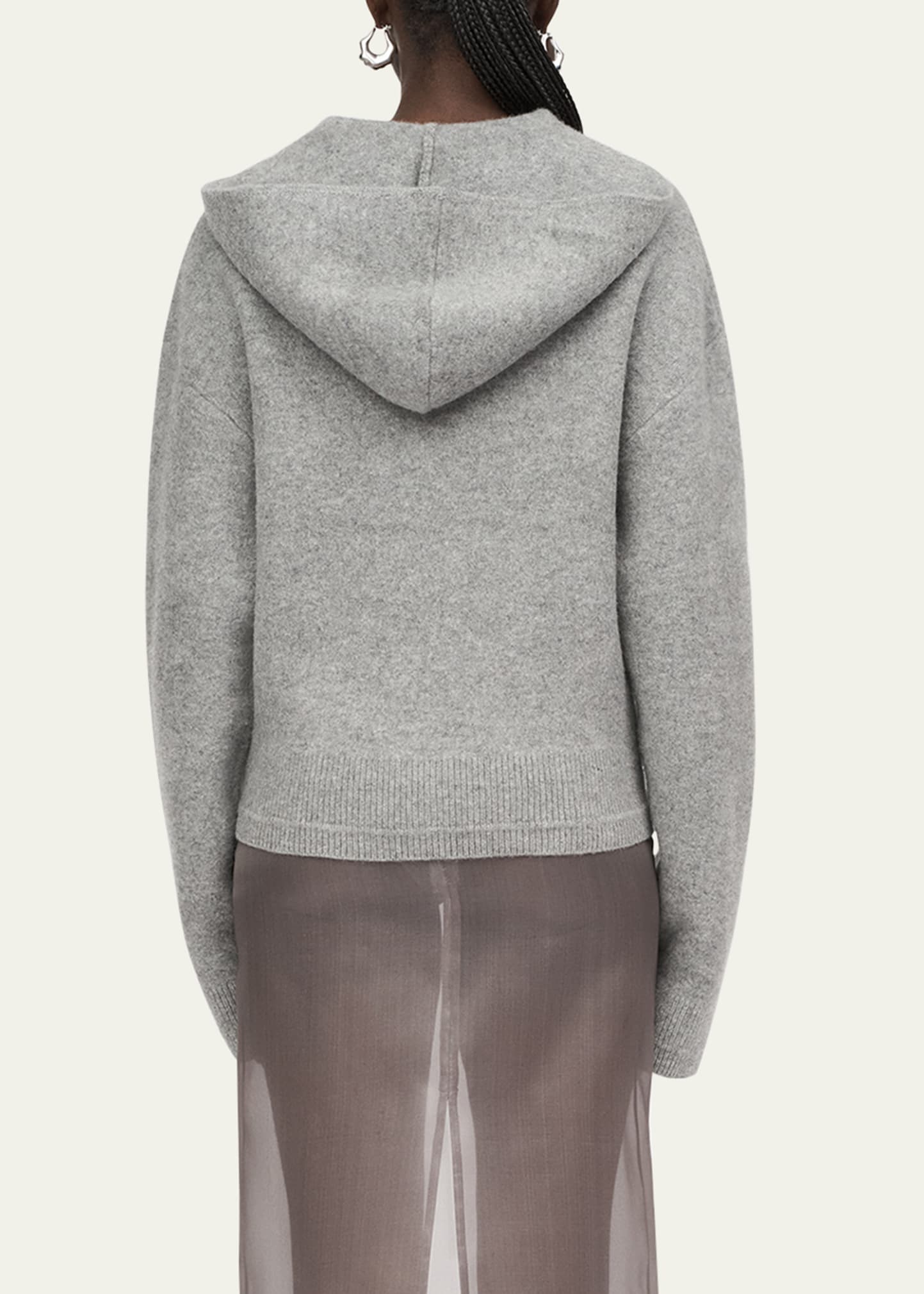 Hooded Felt Merino Wool Jacket - 3