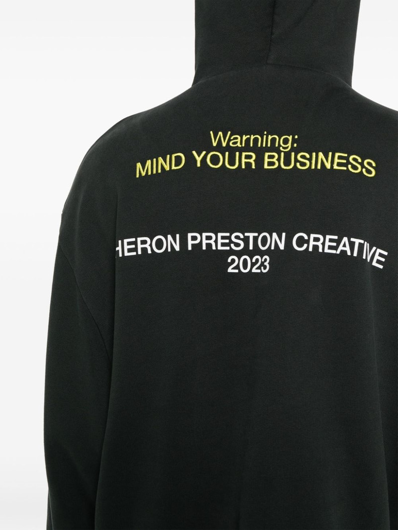 H.P.C Security Tape cotton hoodie 5