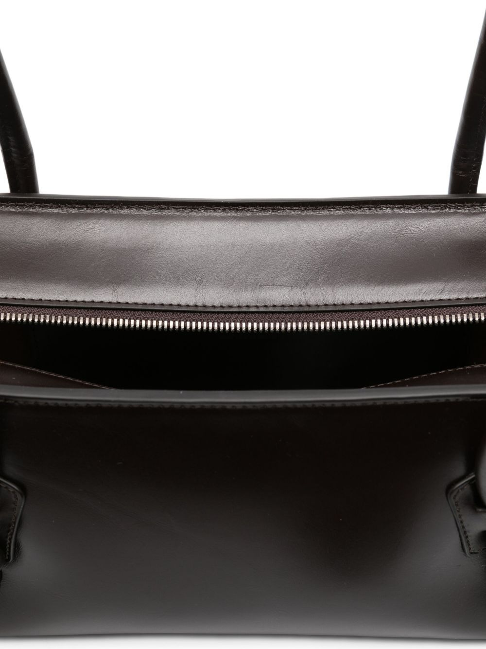 Fleca knot-detail leather shoulder bag - 5