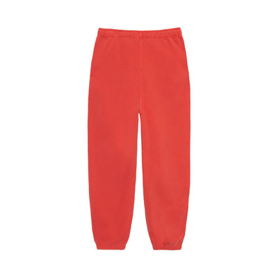 Stüssy Stussy x Nike Pigment Dyed Fleece Pant 'Habanero Red' outlook