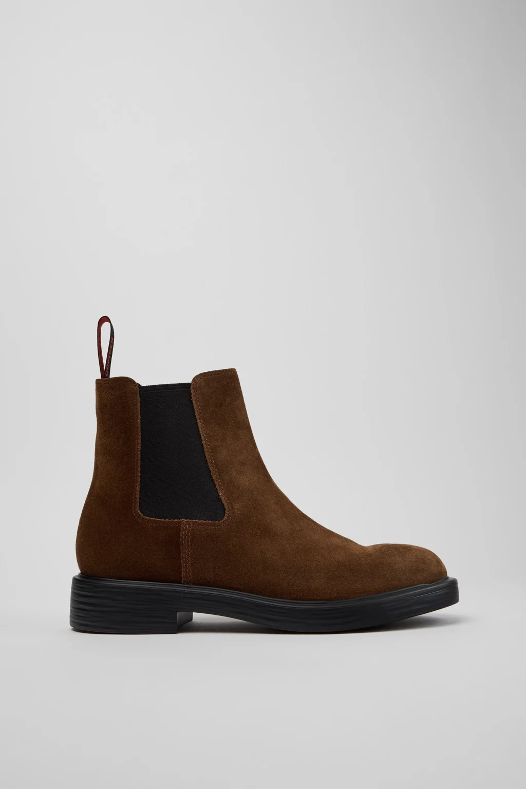 Dean Brown Suede Ankle Boots for Men. - 1