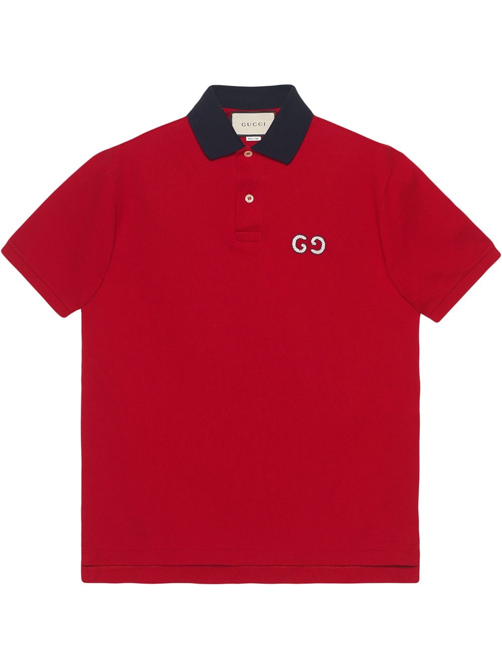 Polo with GG embroidery - 1