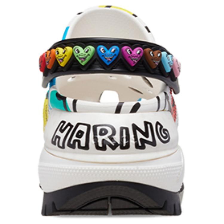 Crocs x Keith Haring Mega Crush Clog 'White Multi' 209822-001 - 6