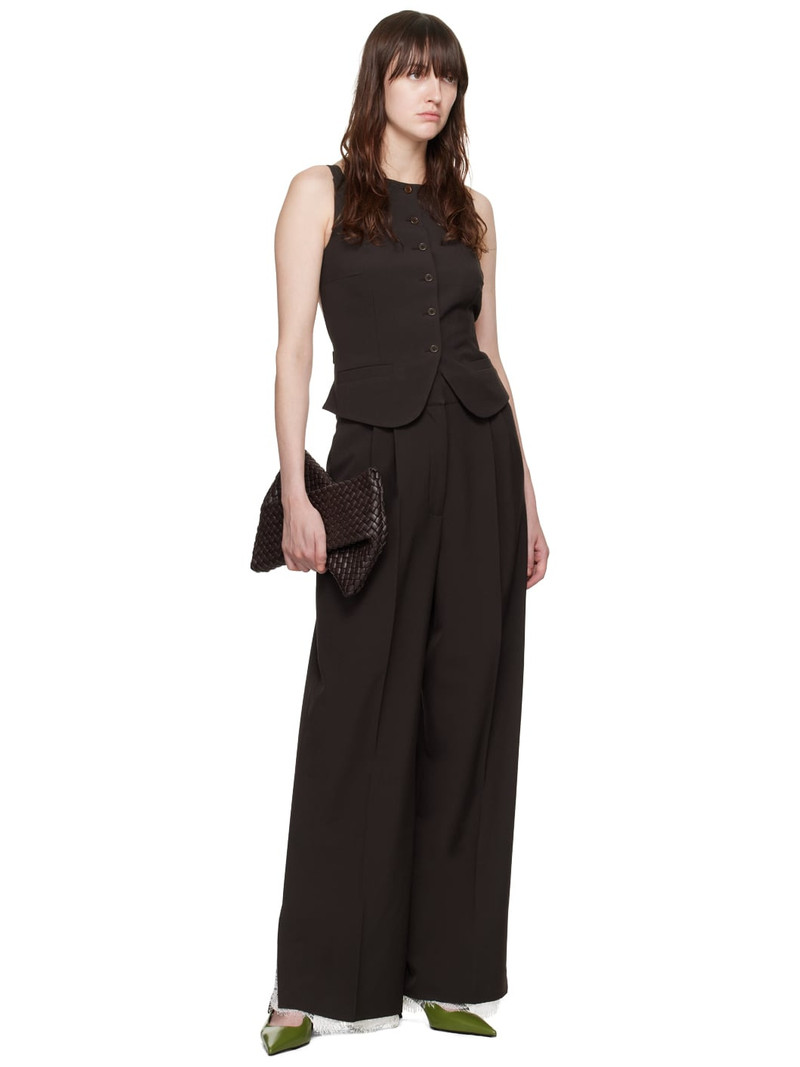 beaufille Brown Celeste Trousers outlook