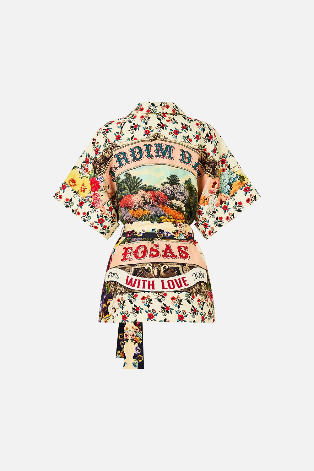 DOUBLE BREASTED SHORT SLEEVE JACKET - 8