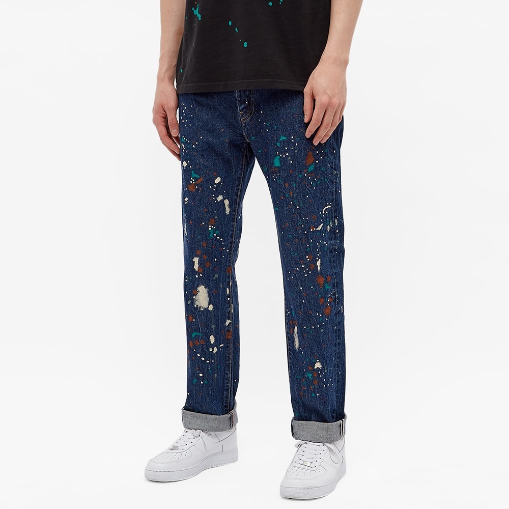 END. x Levi'sÂ® 'Painted' 505 Regular Selvedge Jean - 5