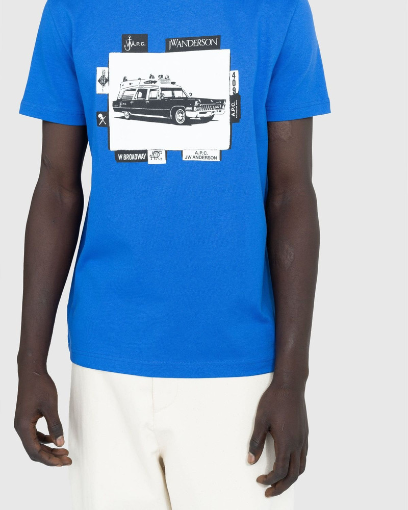 A.P.C. x J.W. Anderson – T-Shirt Jo Blue 5