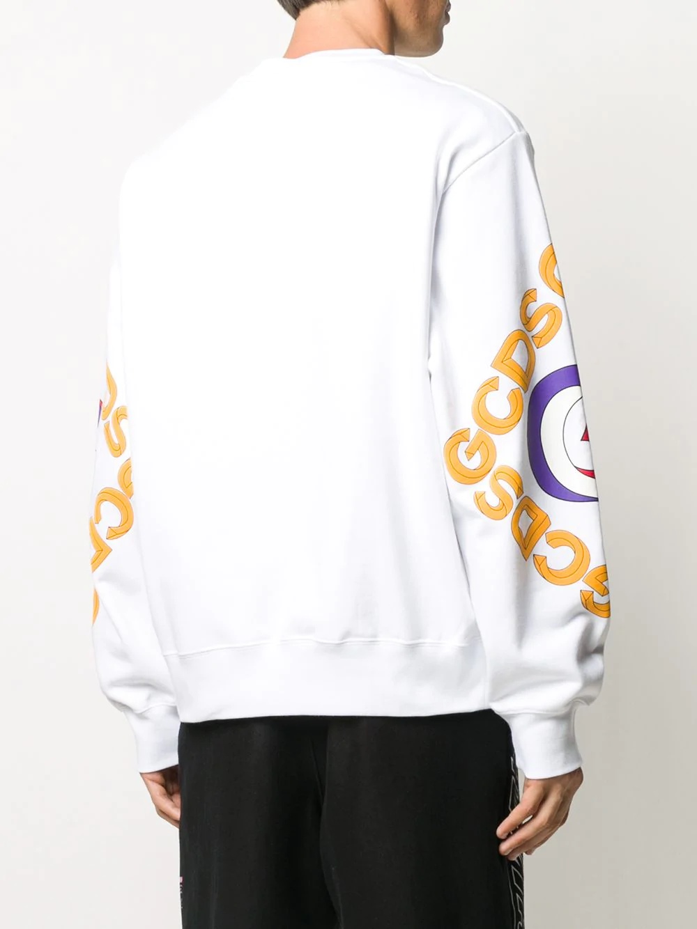 logo print sweatshirt - 4