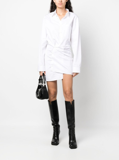 Off-White asymmetric cotton shirtdress outlook