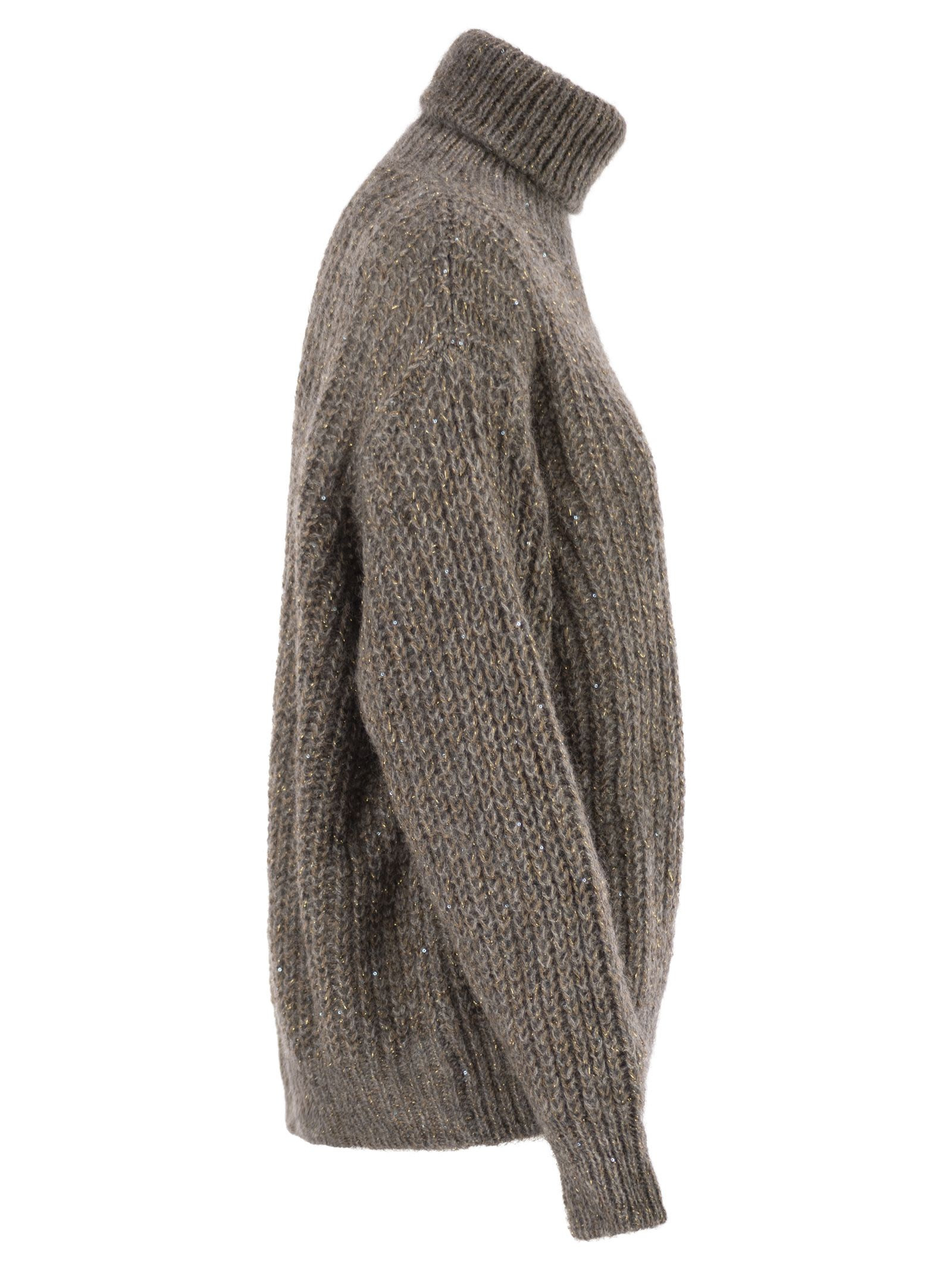 Herno Women Wool And Alpaca Turtleneck Jumper - 3