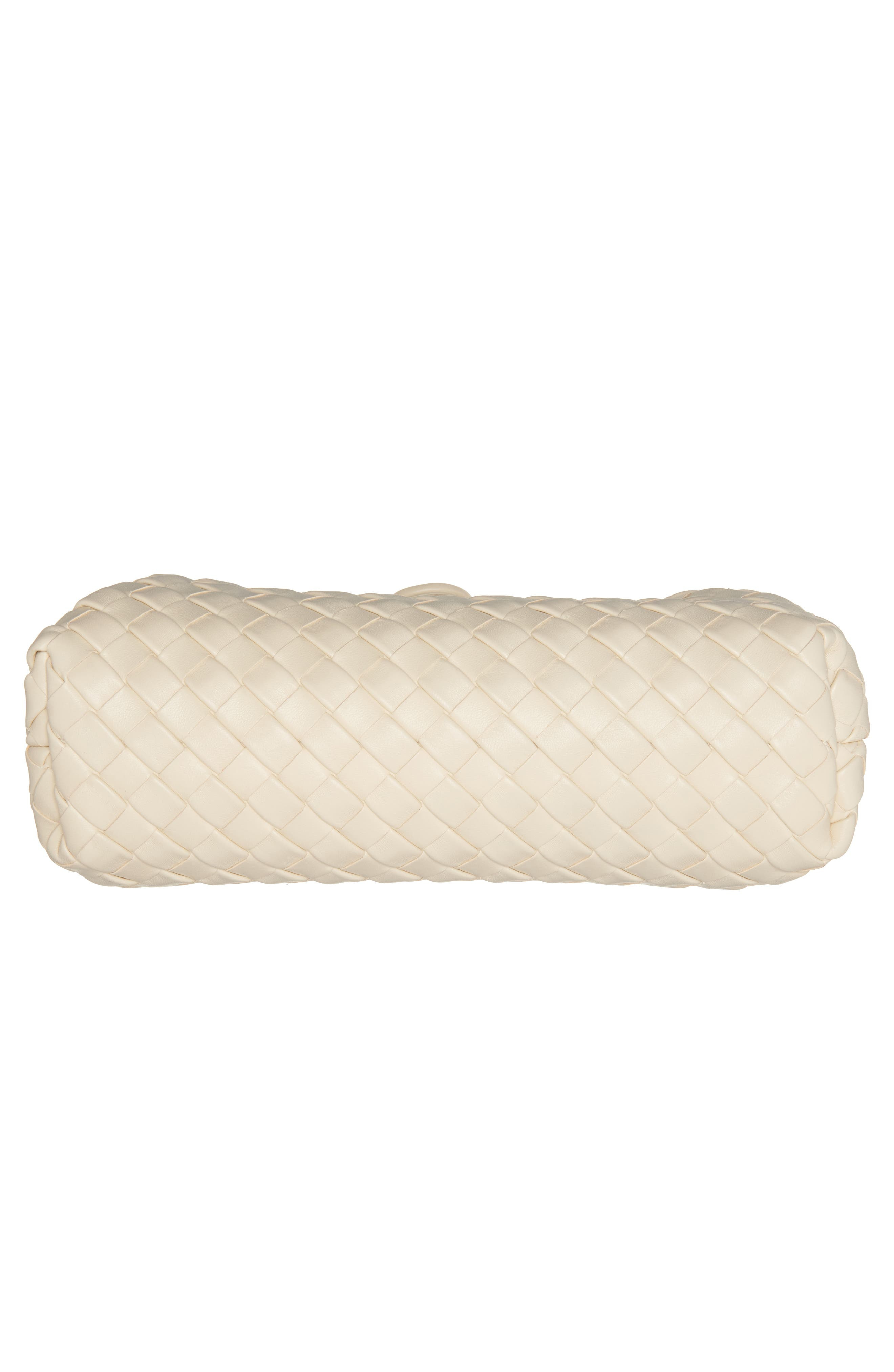 Bottega Veneta The Lauren 1980 Intrecciato Leather Clutch in String/M Brass at Nordstrom - 6