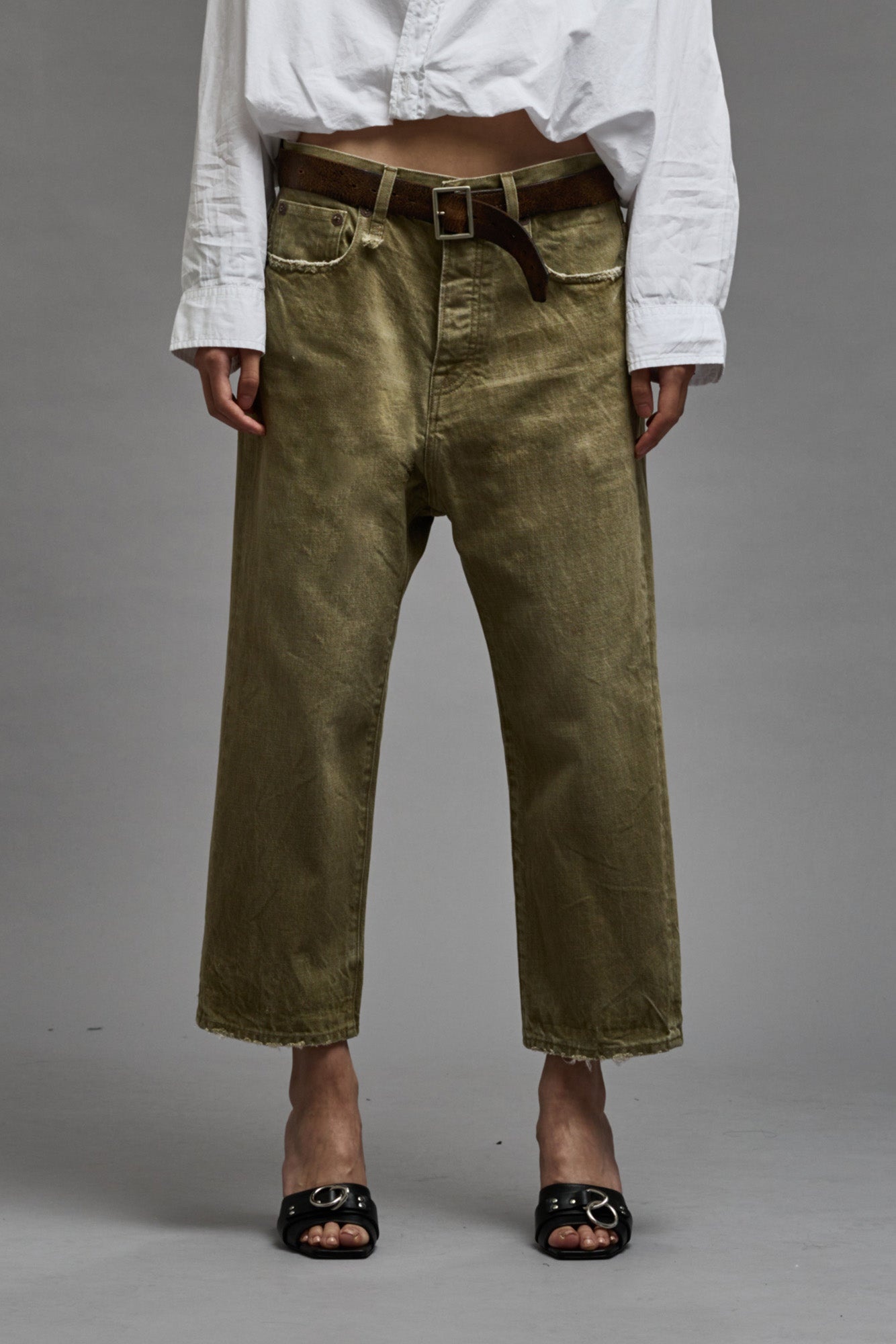 TAILORED DROP - MOSS GREEN - 5