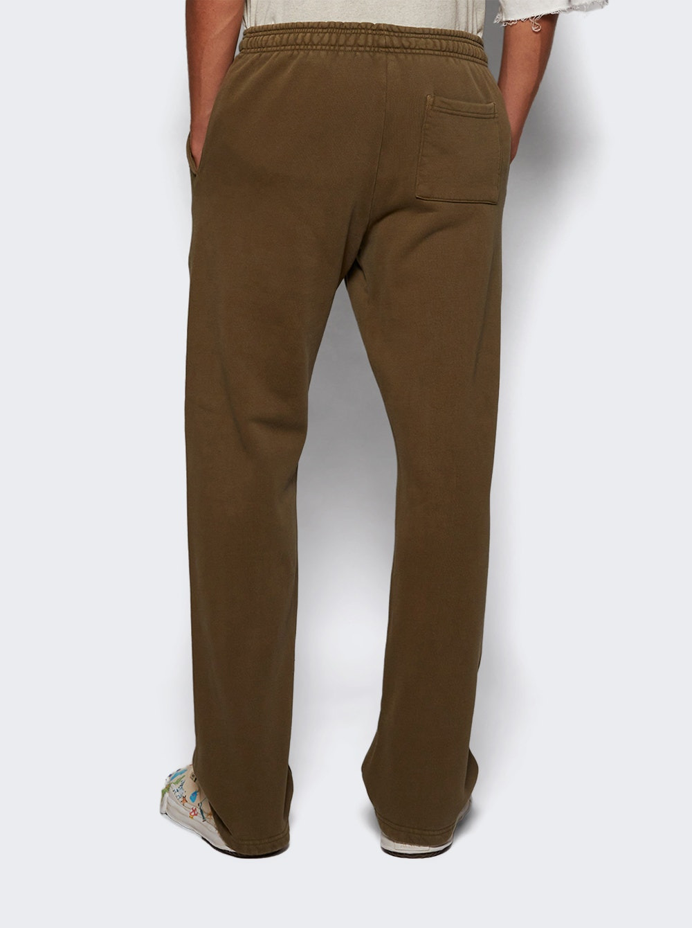 Straight Leg Sweatpant Military - 4