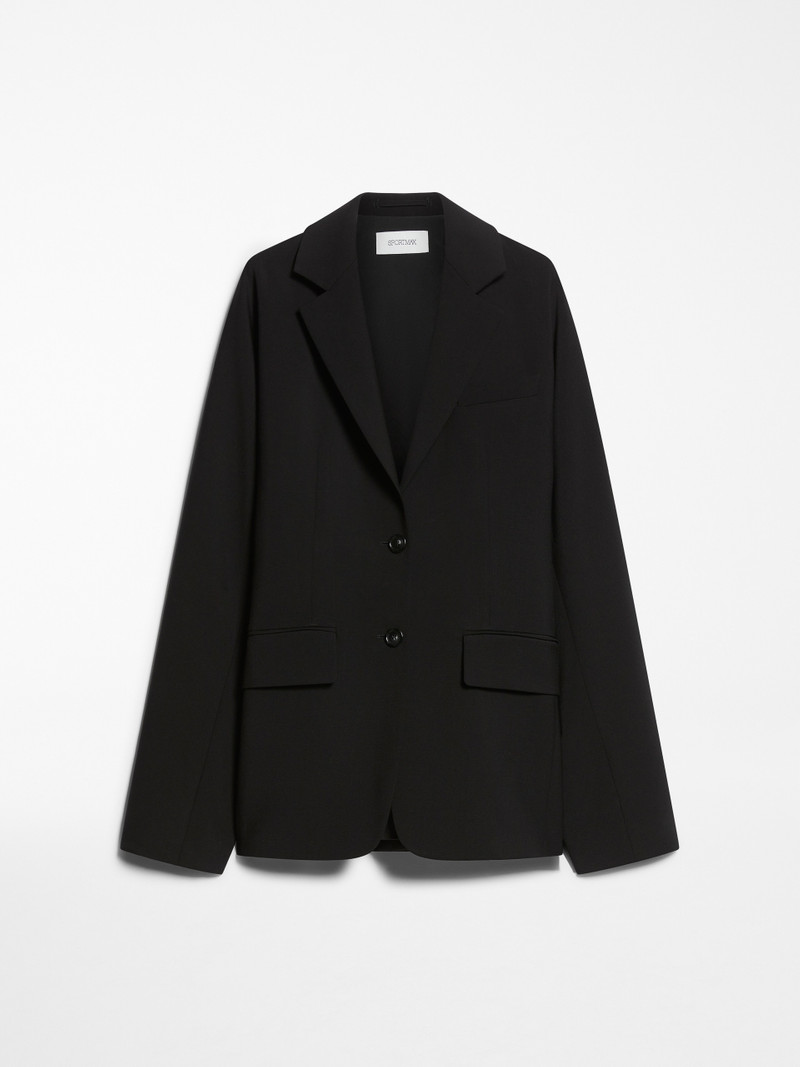 ECRU의 특징 스트레치 모직 기모노 blazer 1