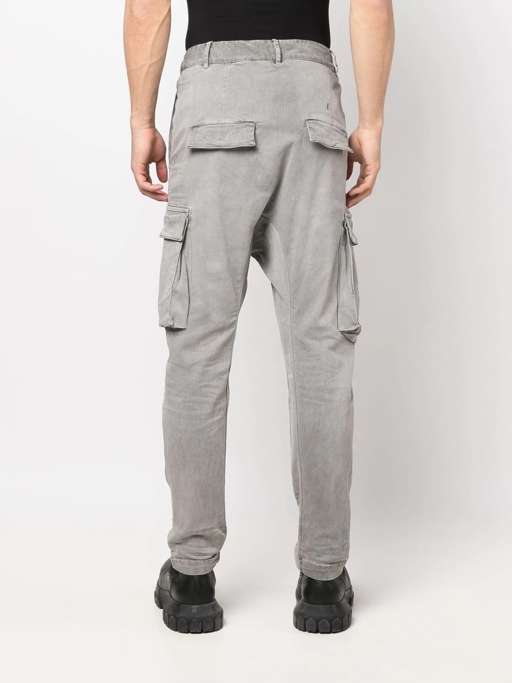 straight-leg cargo trousers - 5