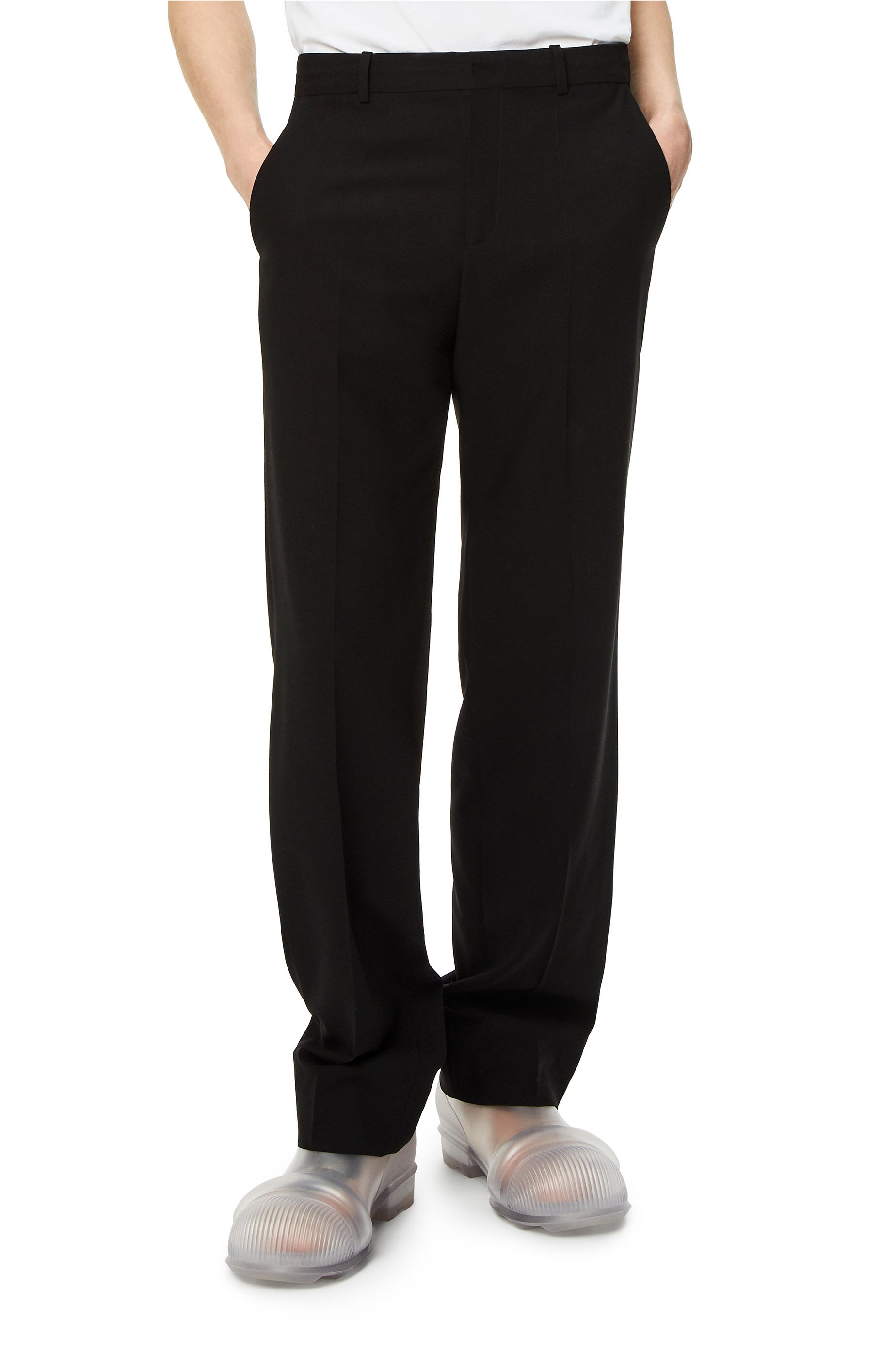 Tailored trousers in wool - 3