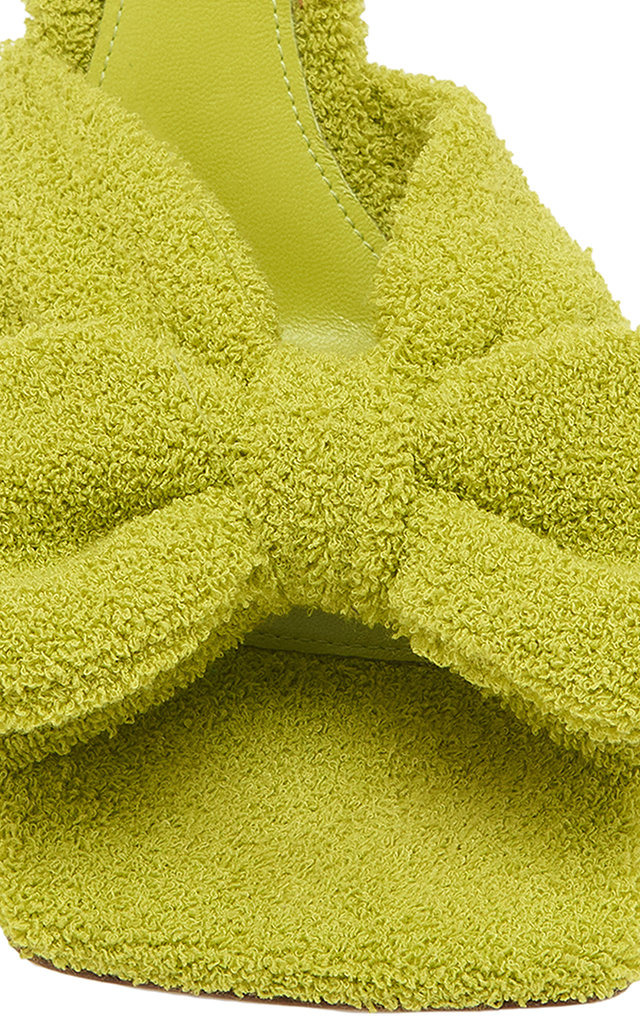 Stretch Terry Sandals green - 9