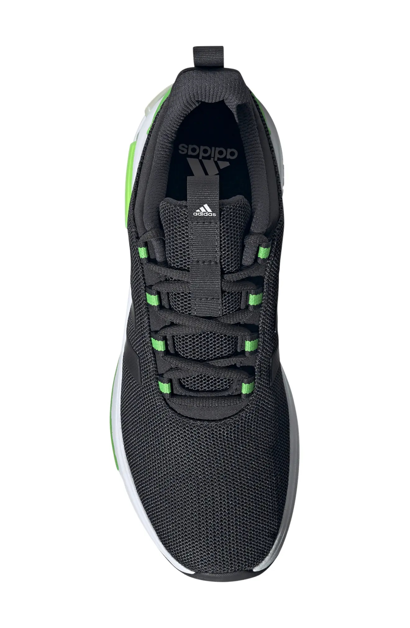 Racer TR23 Running Sneaker in Carbon/Carbon/Lucid Lime - 4