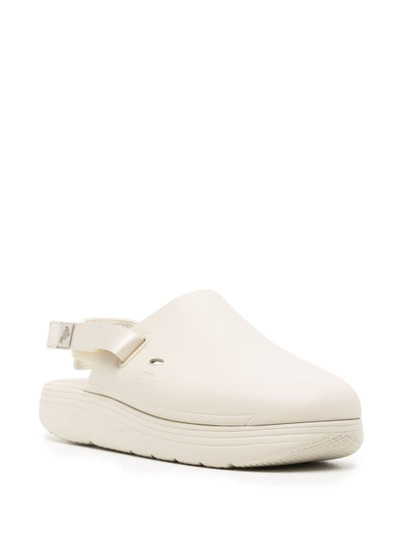 Suicoke Cappo logo-embossed slingback sandals outlook