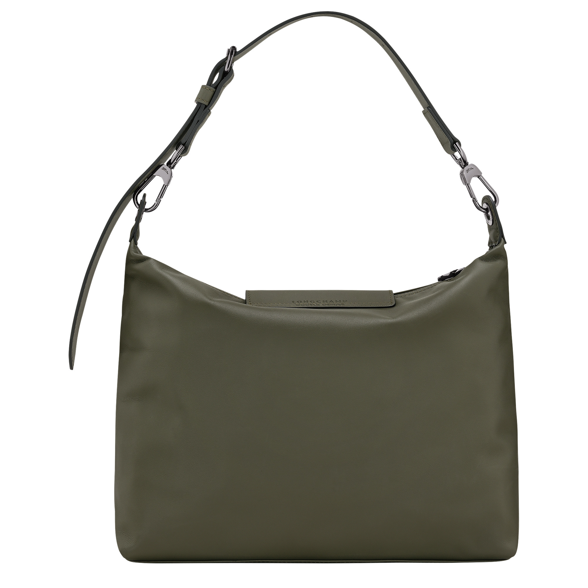 Le Pliage Xtra M Hobo bag Fir - Leather - 4
