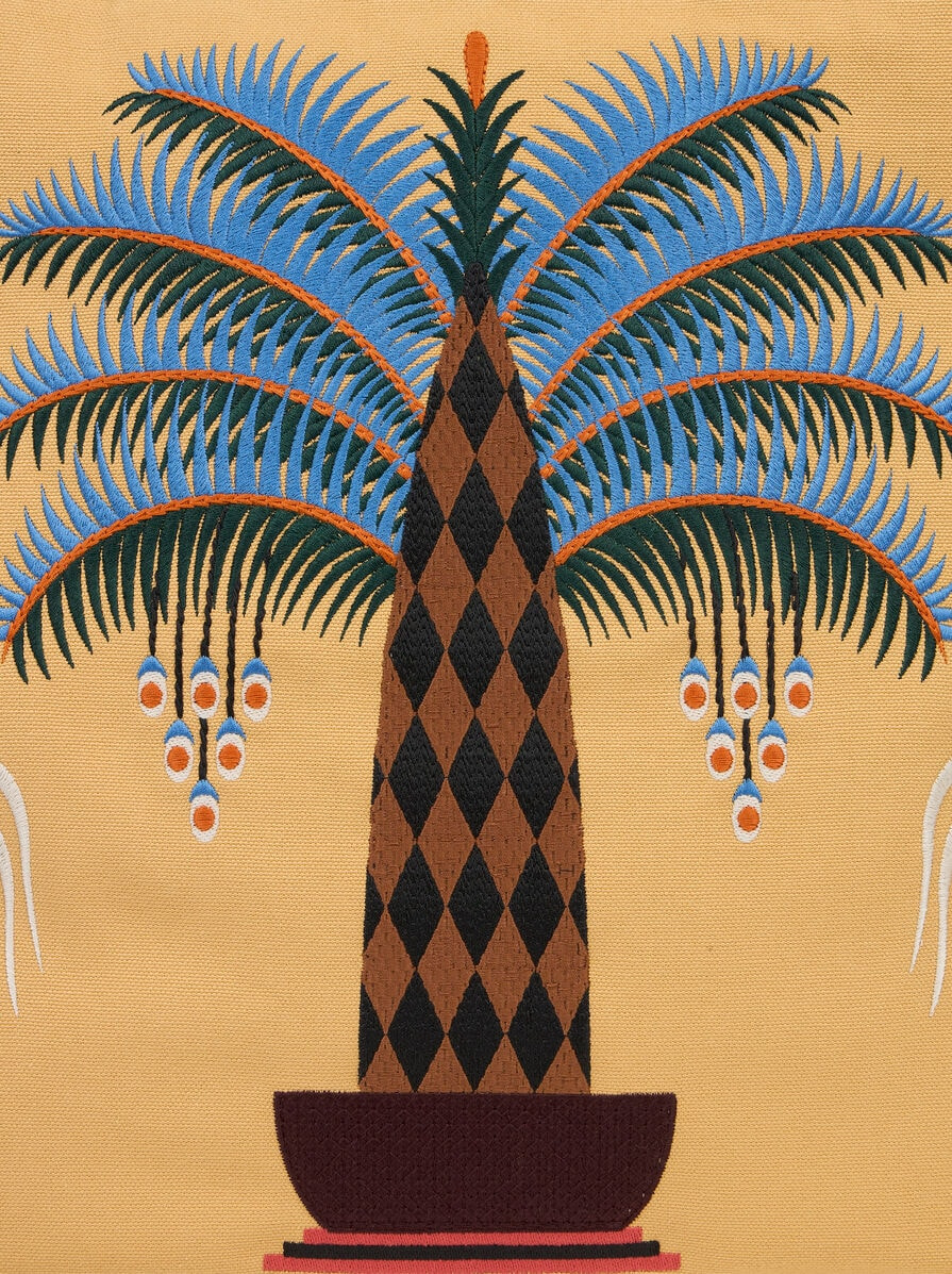 ETRO X AGOSTINO IACURCI LARGE CANVAS BAG - 6