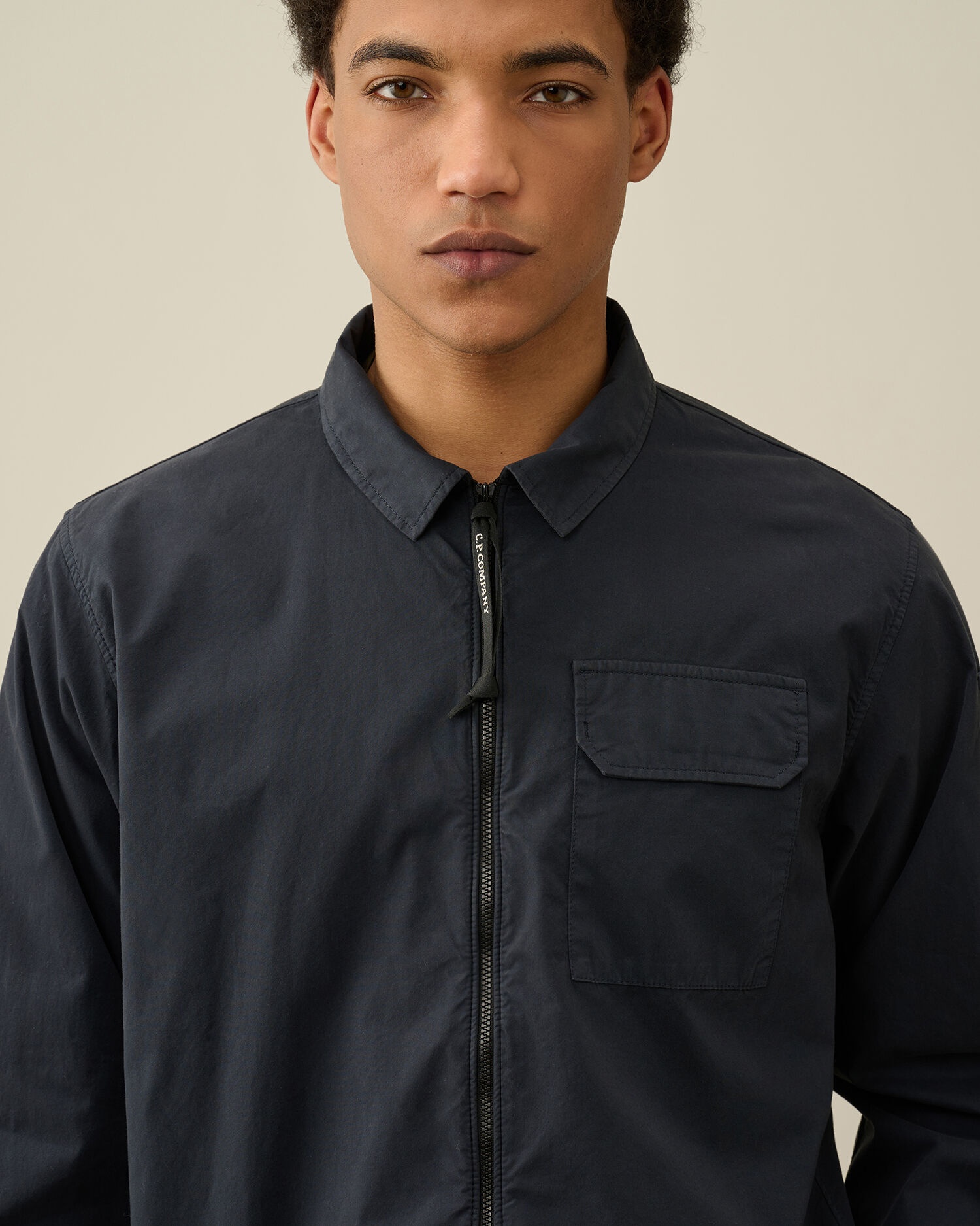Gabardine Zipped Shirt - 4