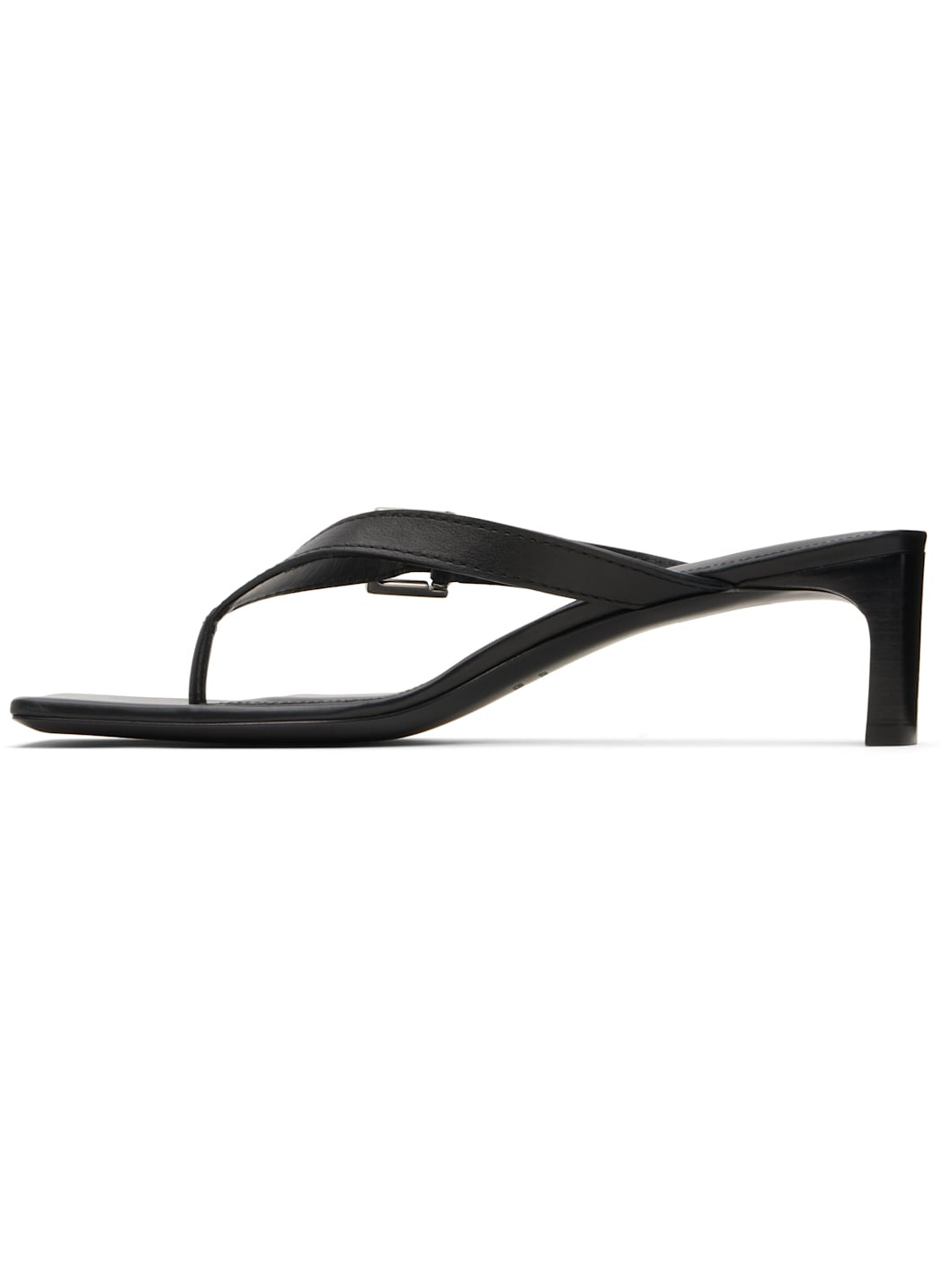 Black Bel Air Heeled Sandals - 3