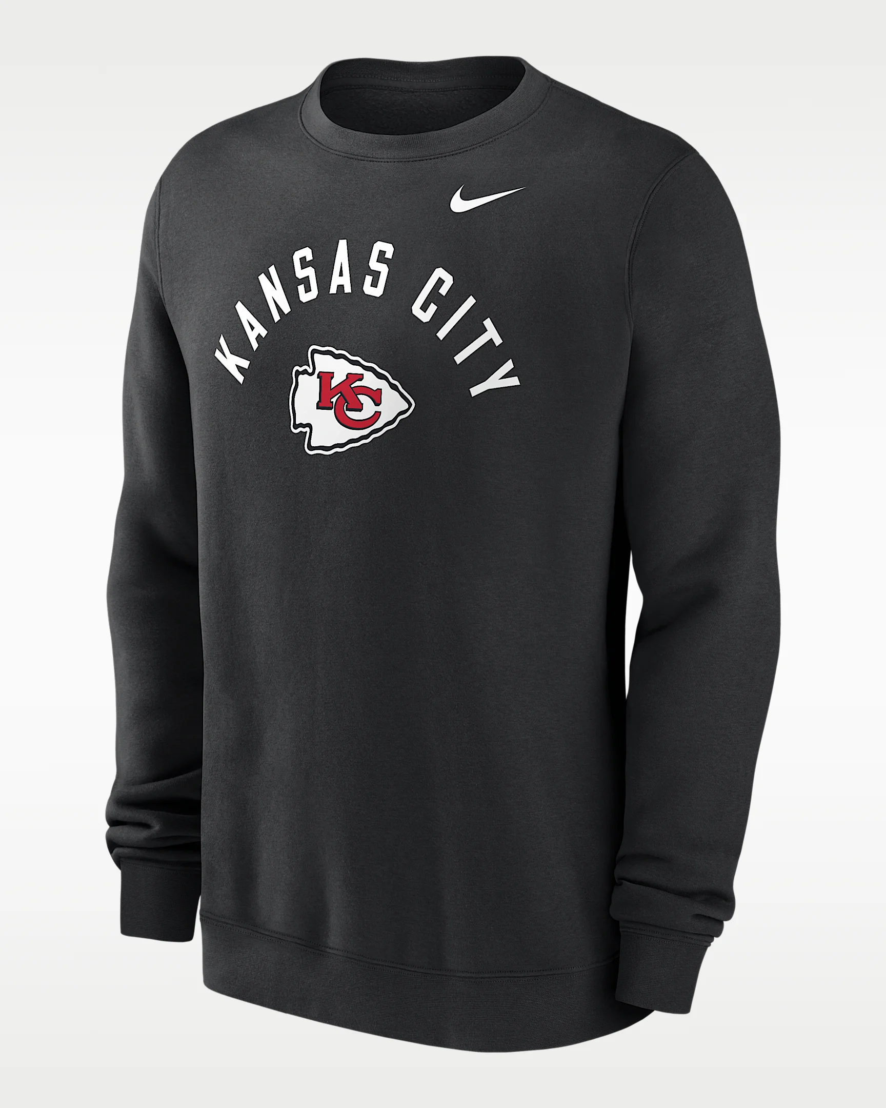 Kansas City Chiefs Club Men's Nike NFL Pullover Crew - 1