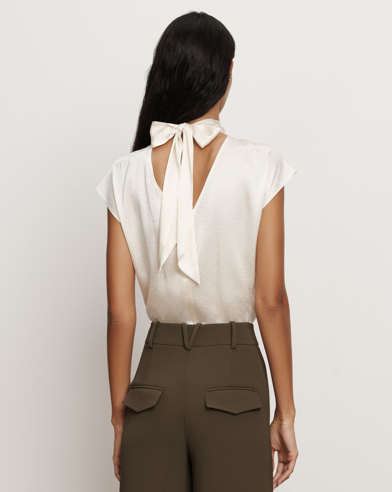 LEILANY SILK BLOUSE - 5