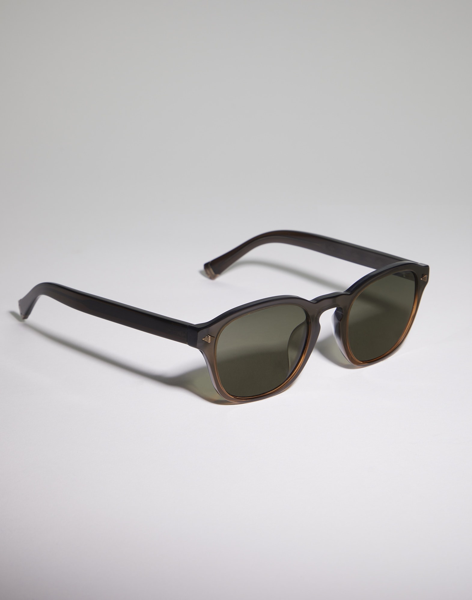 Intarsia Rays acetate sunglasses with polarized lenses - 2