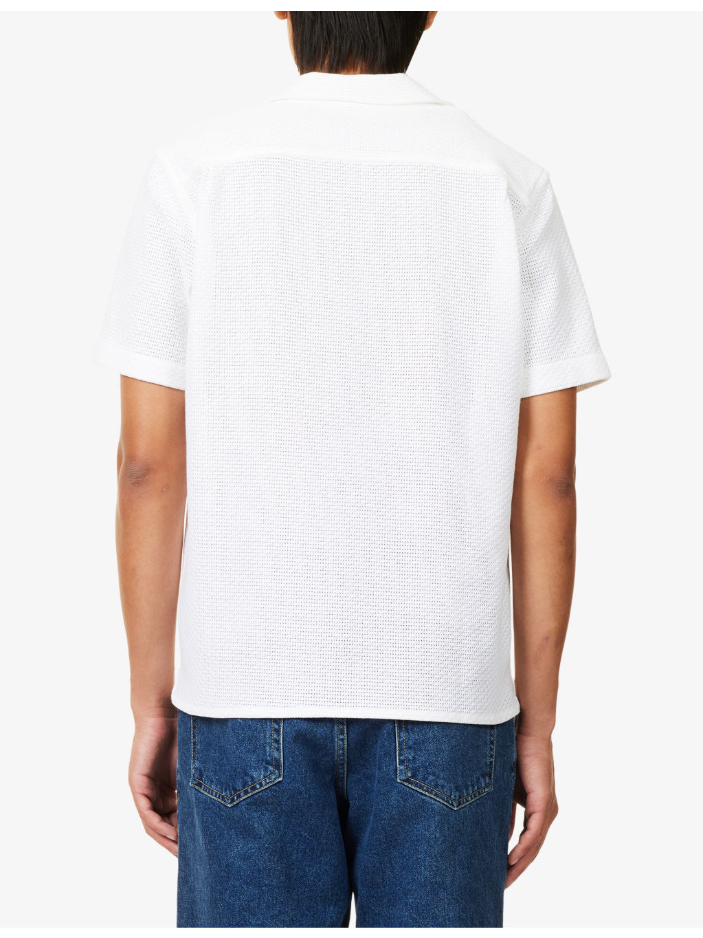 Maitan Open-Weave Cotton Shirt - 4