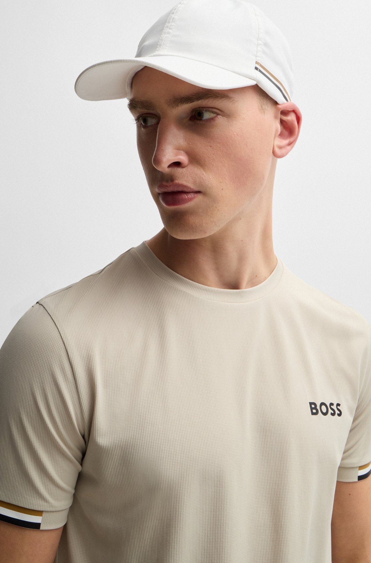 BOSS X MATTEO BERRETTINI WATER-REPELLENT CAP WITH SIGNATURE DETAILS - 4