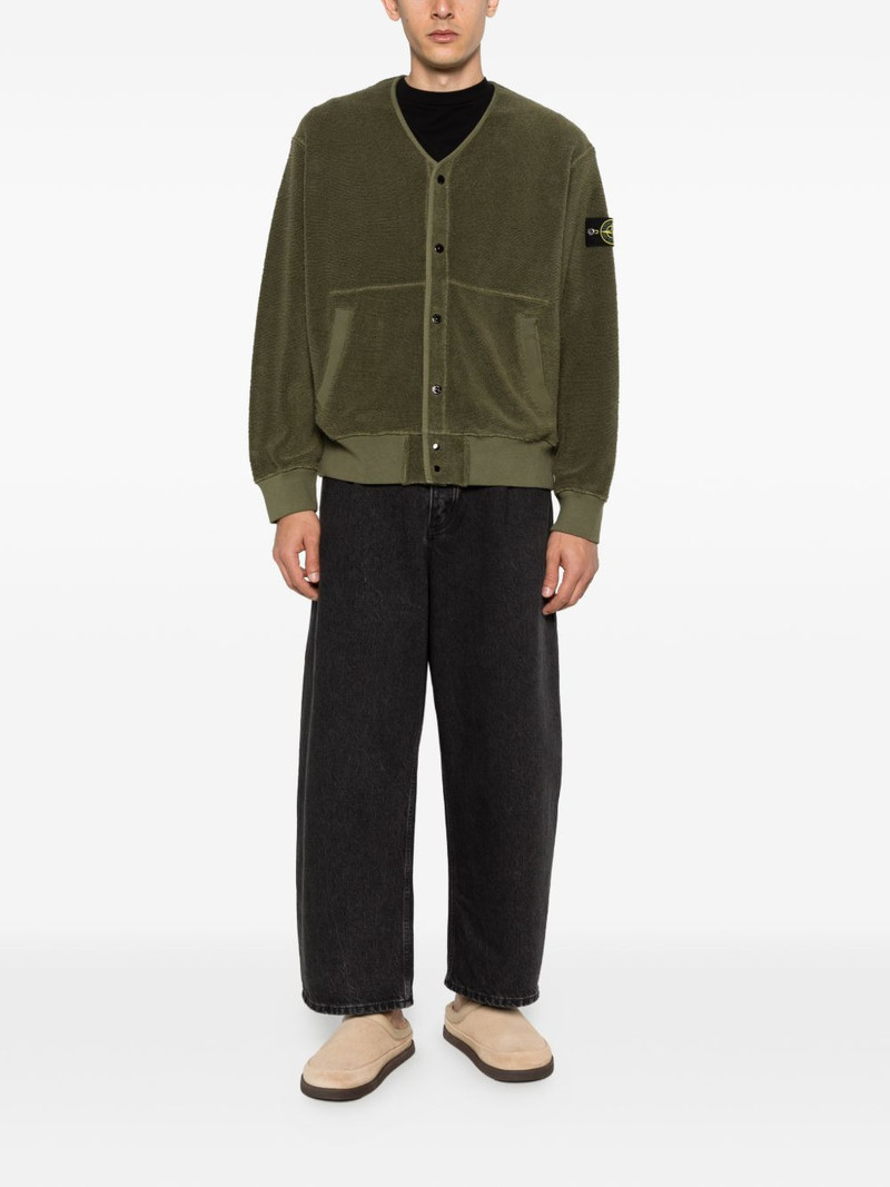 Stone Island patch pocket cardigan outlook
