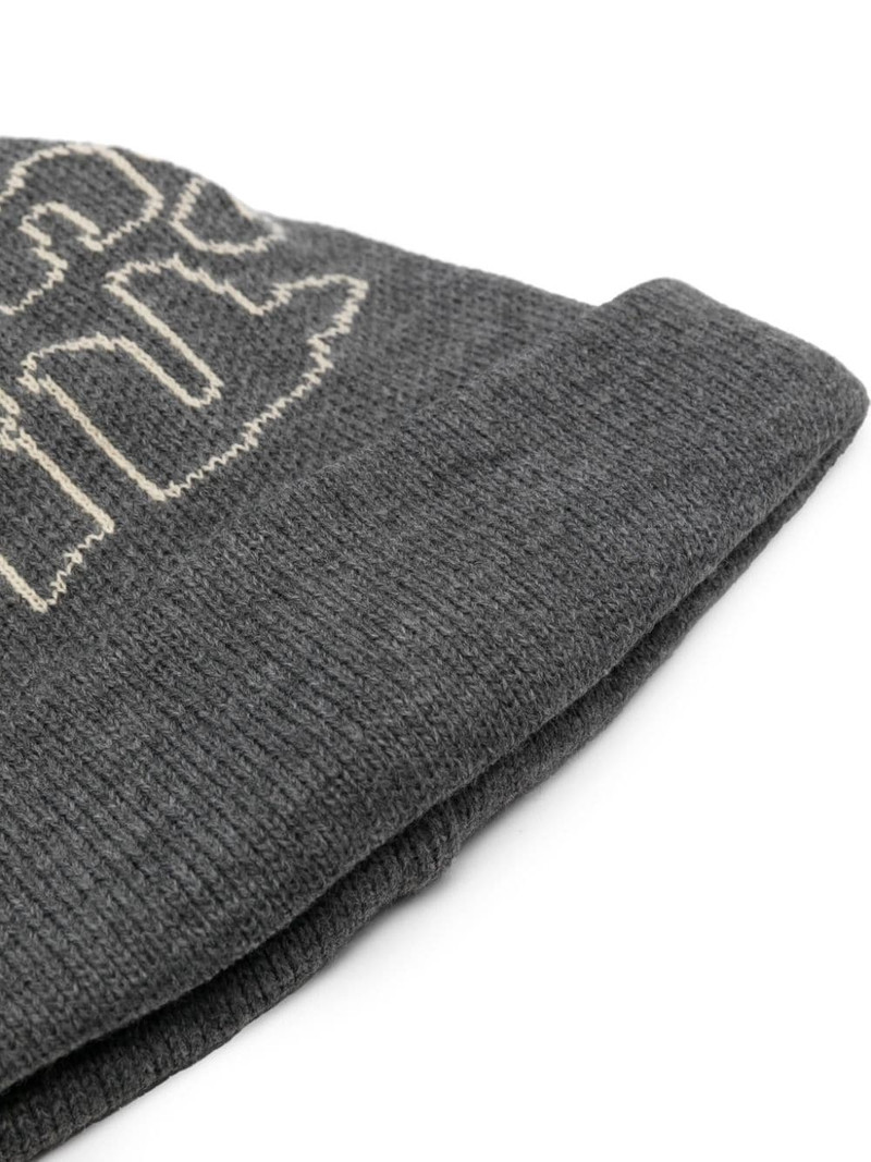 Comme des Garçons SHIRT intarsia-knit beanie hat outlook
