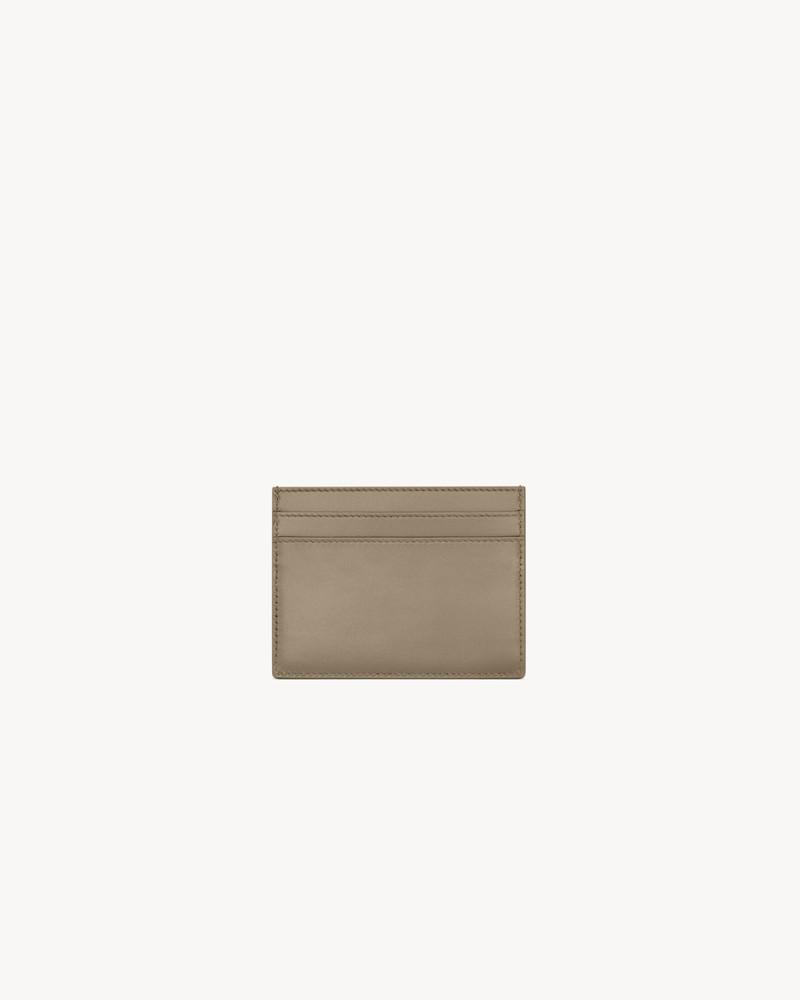 SAINT LAURENT SAINT LAURENT PARIS CARD CASE IN SMOOTH LEATHER outlook