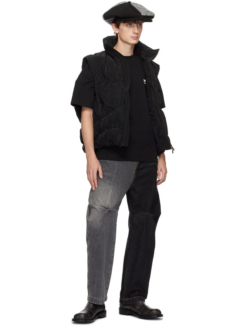 ADER error Black & Gray Paneled Jeans outlook