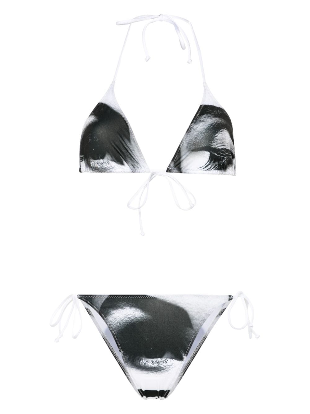 abstract-print bikini - 1