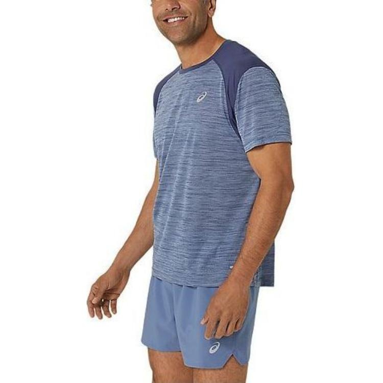 ASICS Road T-Shirt 'Blue' 2011C992-400 - 2