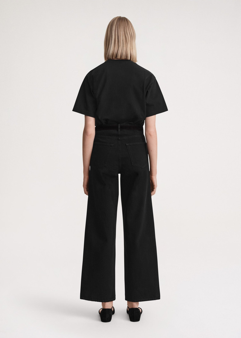 Flare fit denim black 4