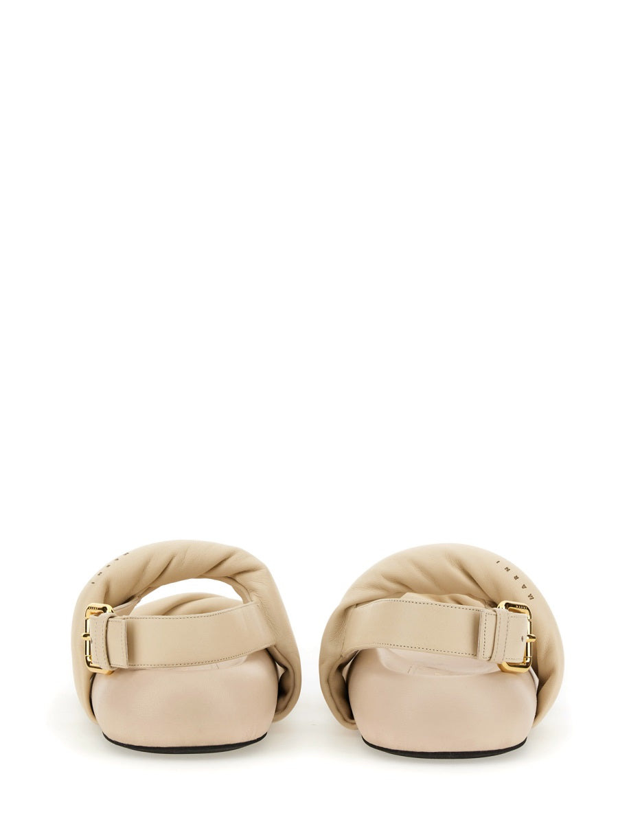 Marni Women Leather Sandal - 3