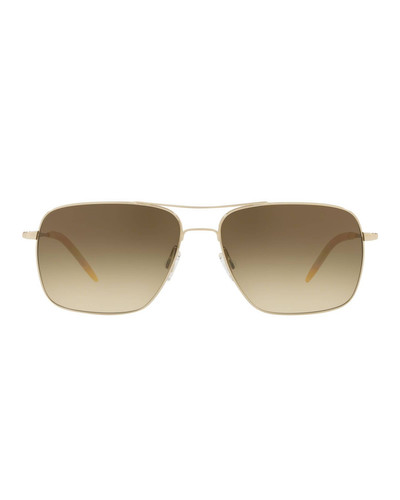 Oliver Peoples Clifton Photochromic Sunglasses, Gold outlook