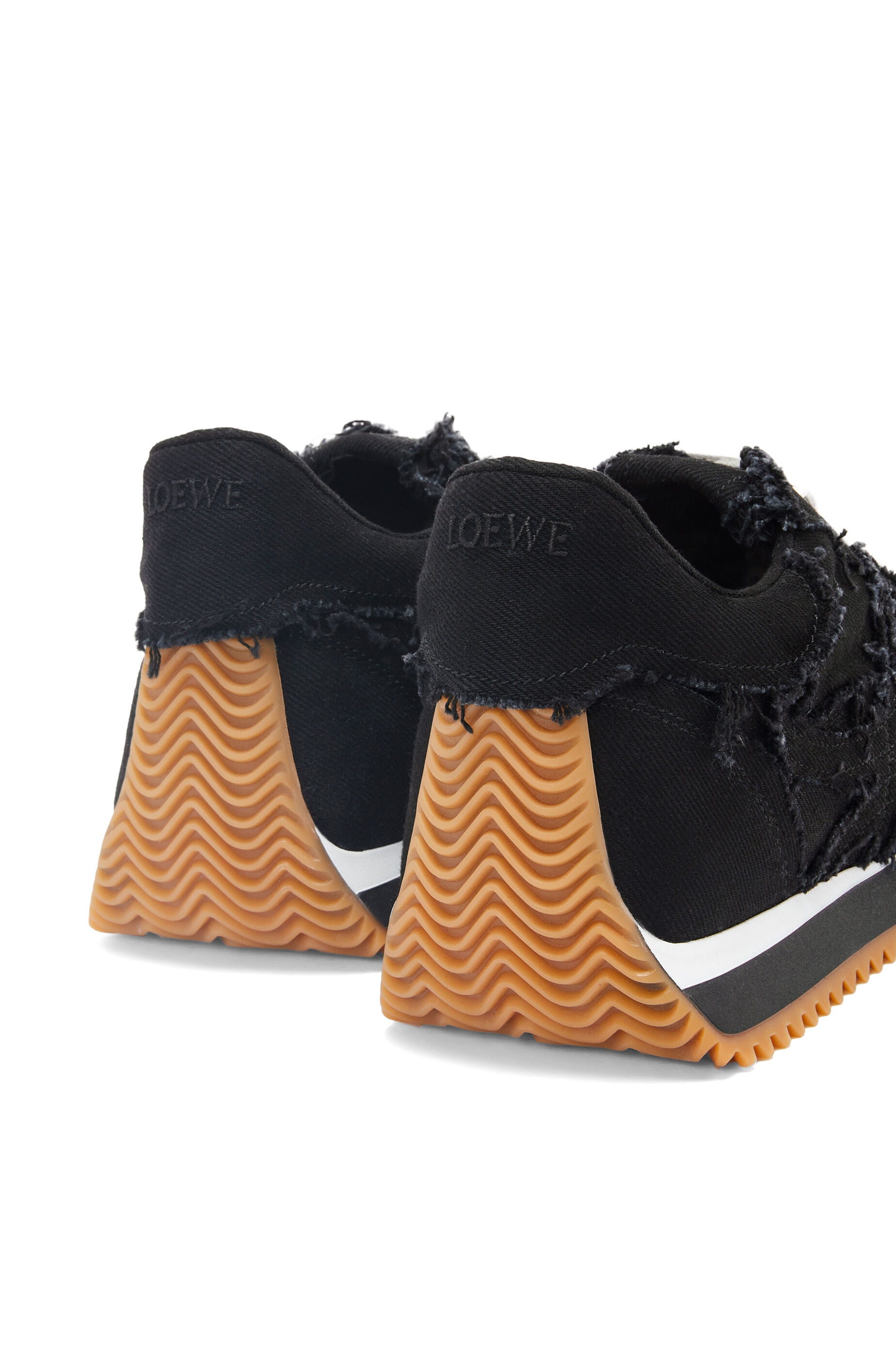 Flow runner in denim - 4
