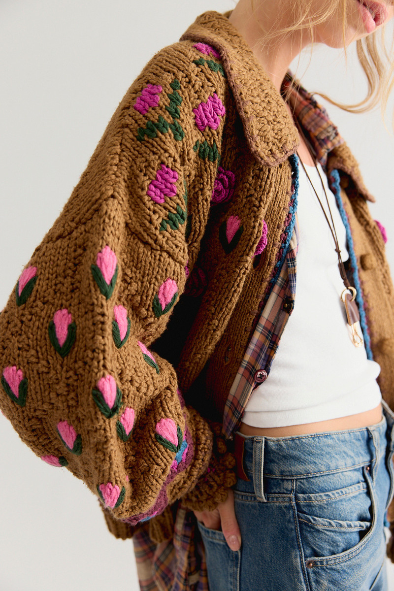 Rosebud Cardigan 4