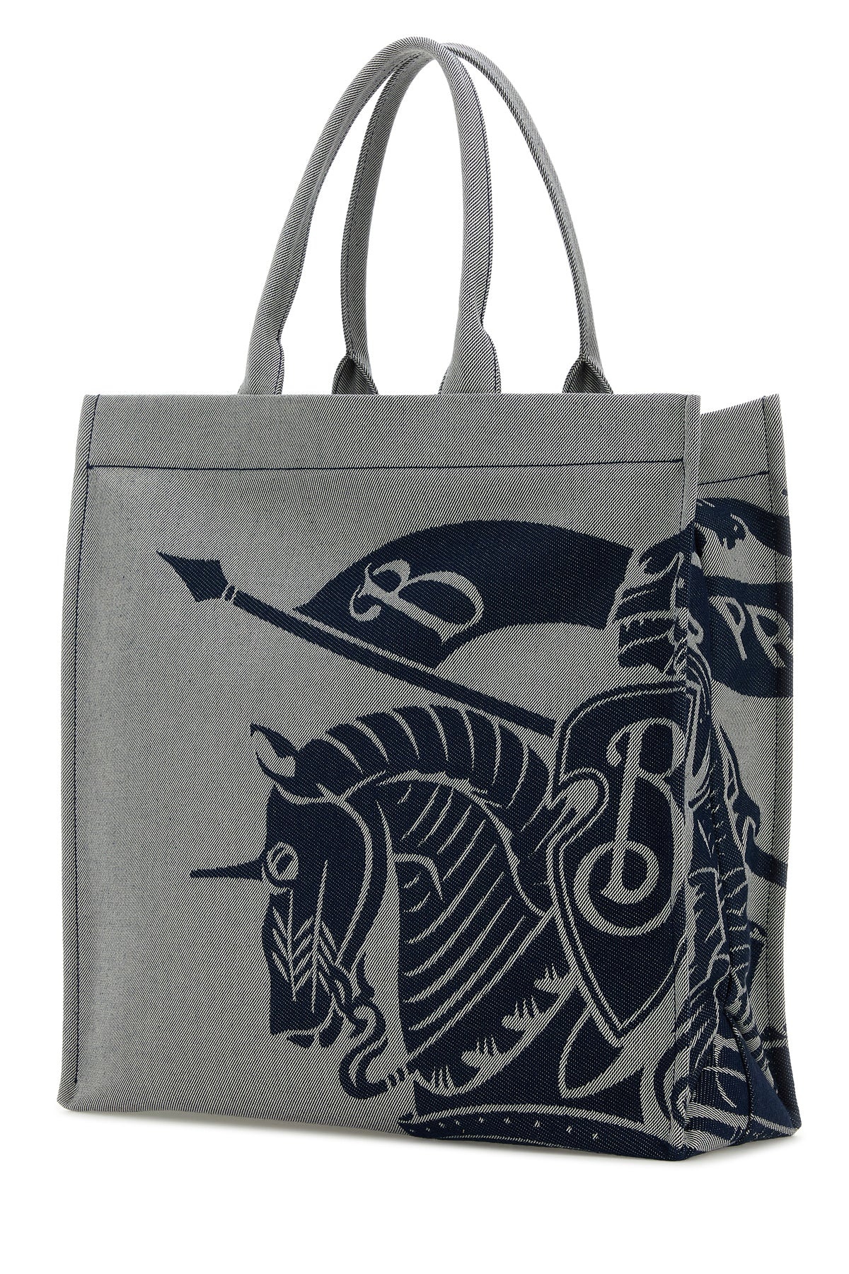 Embroidered canvas shopping bag - 2