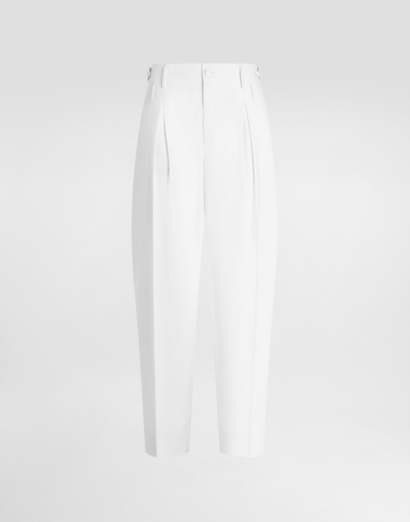 Wool faille trousers 1