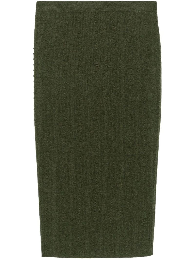 Platinum midi skirt 1