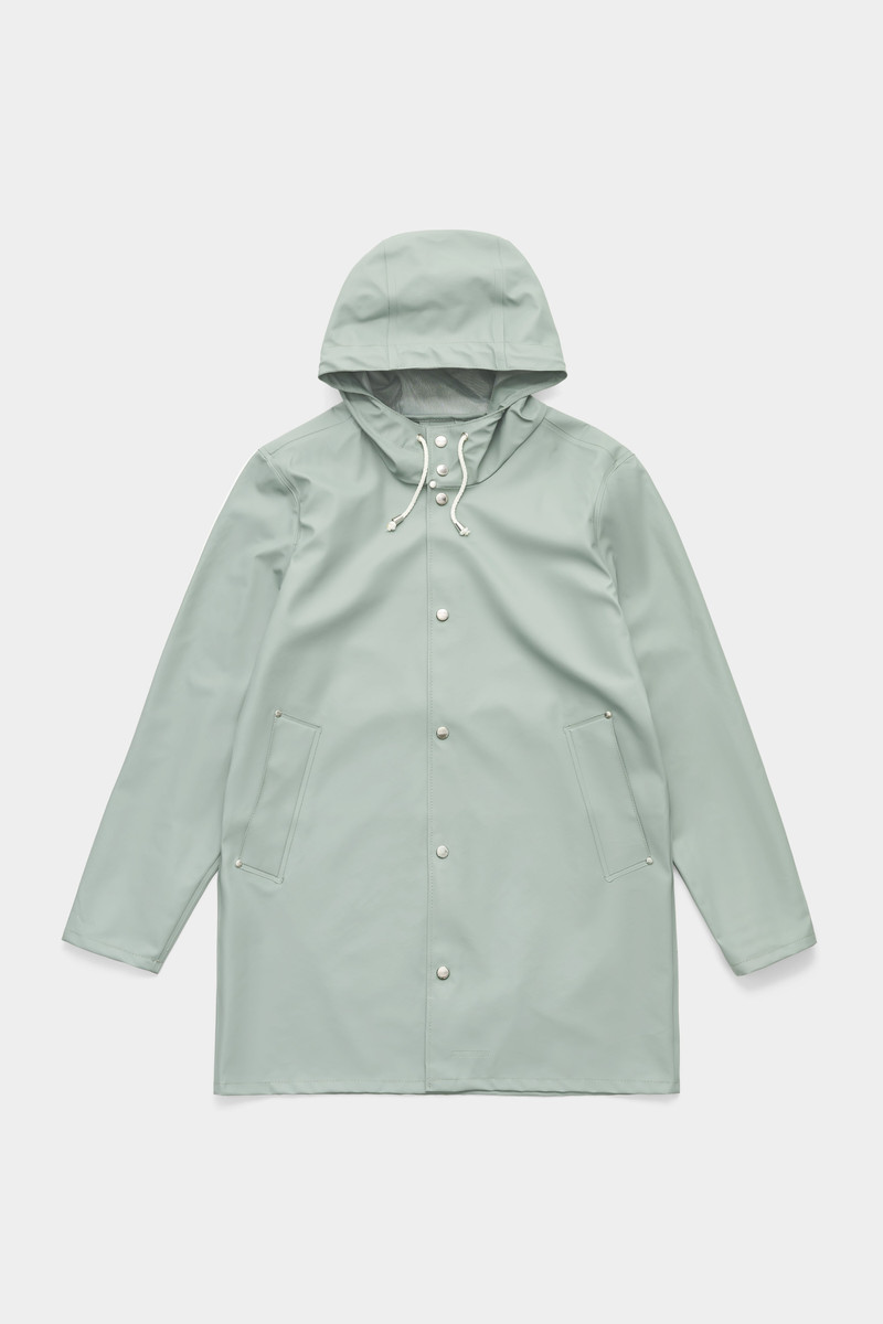 Stockholm Lightweight Raincoat Sage 4